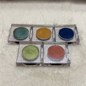 Urban Decay Eyeshadow Set - Teal, Mustard, Navy, Lime, Terracotta